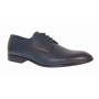 Pantofi barbati eleganti din piele naturala texturata bleumarin – Eleganta si rafinament 346ABLM